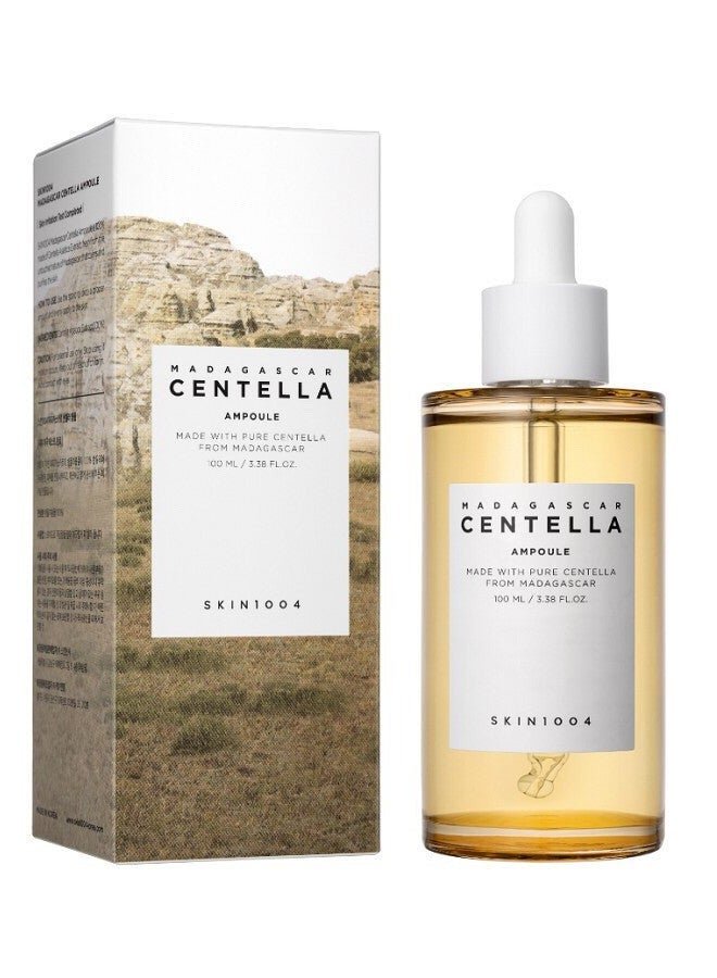Skin1004 Centella Madagascar Ampoule, 100ml; Soothing and hydrating ampoule with Centella Asiatica extract; Calming serum for sensitive skin; Lightweight and fast-absorbing formula - Image 2