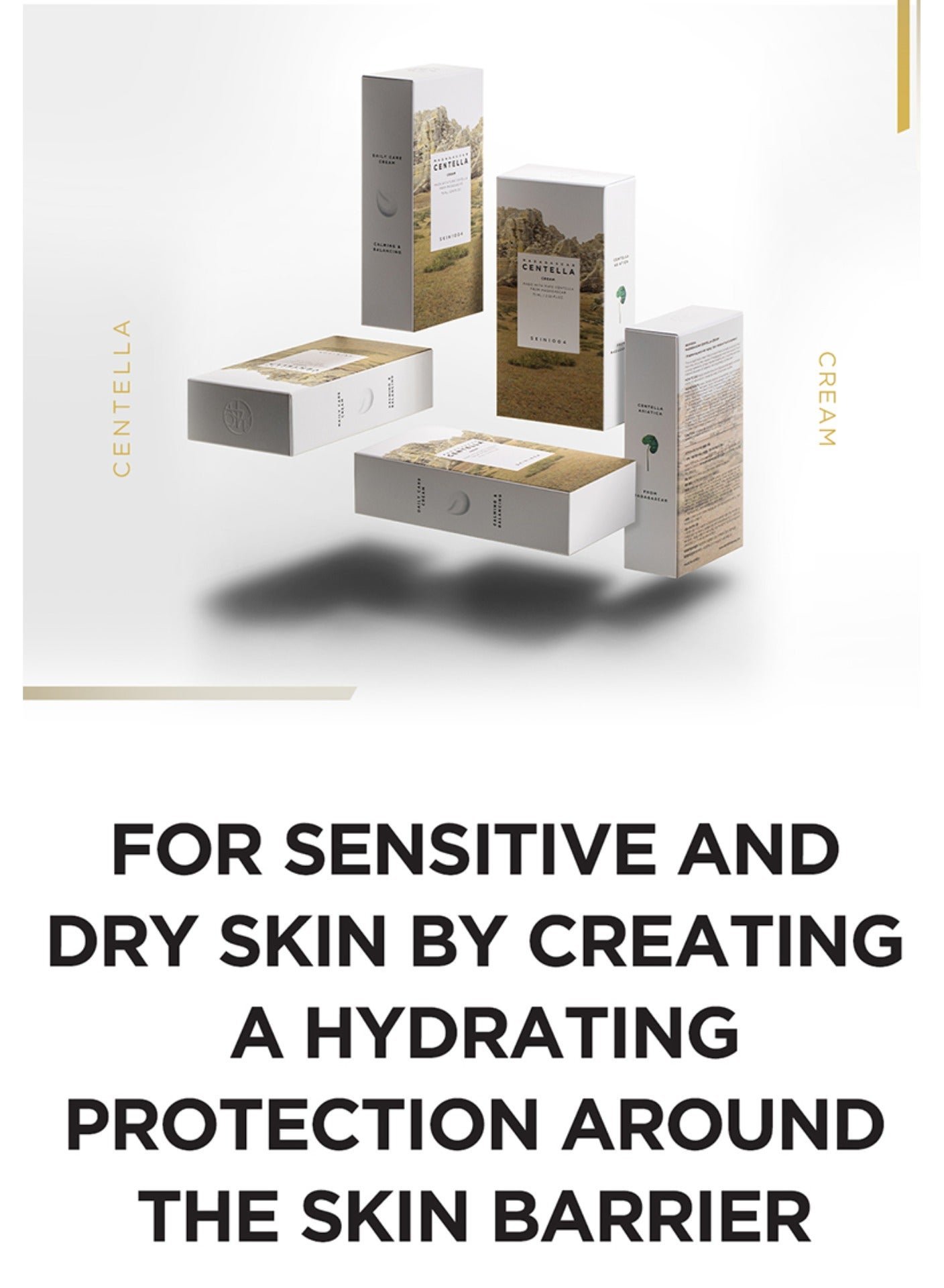 Skin1004 Centella Cream from Madagascar - 75ml | Quaternary Ceramide Complex | Strengthens the Skin Barrier | Hydrates and Soothes Dry and Sensitive Skin - Image 12