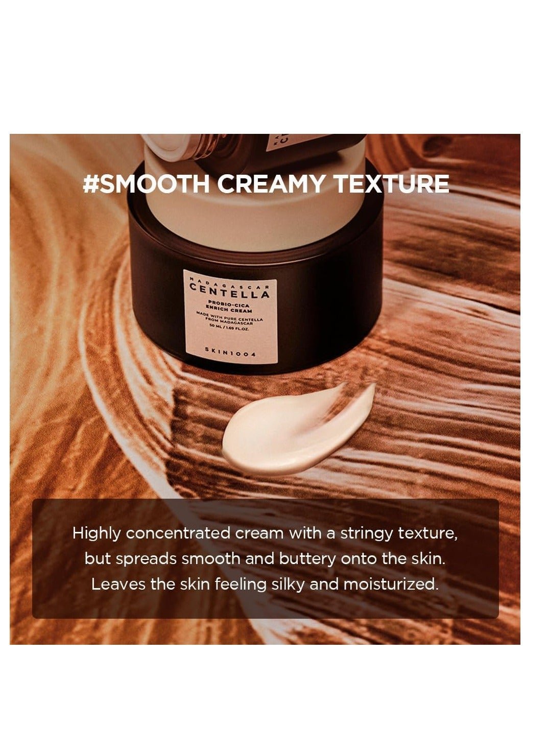 Skin1004 Madagascar Centella Propio-Cica Enhancing Cream, formulated with Propio-Cica and Tica for soothing effects, 50 ml - Image 2