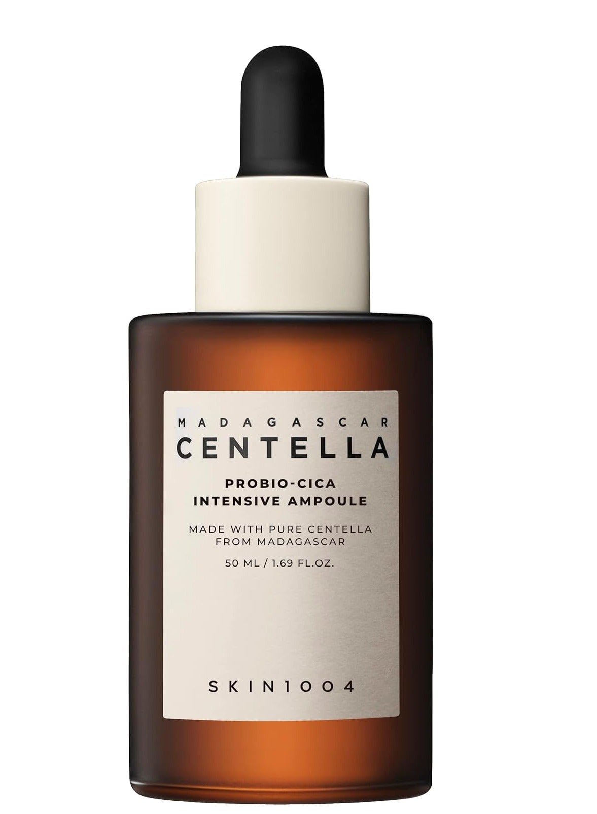 Skin1004 Centella Asiatica Ampoule Facial Serum from Madagascar 100% Centella Asiatica Extract Soothes Sensitive and Acne-Prone Skin Probio Cica Ampoule