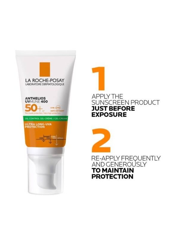 La roche-posay Innovation Anthelios UVMUNE 400 50+ Oil Control Gel Cream 50.0ml - Image 4