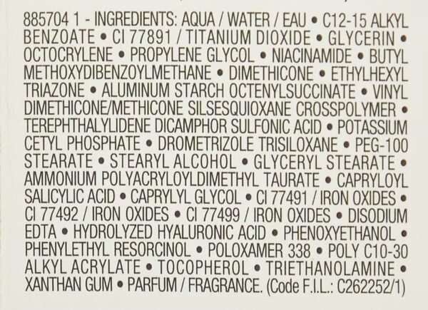 La roche-posay Anthelios Age Correct Spf50 Tinted Photocorrection Daily Cc Cream dark spots 50ml - Image 4