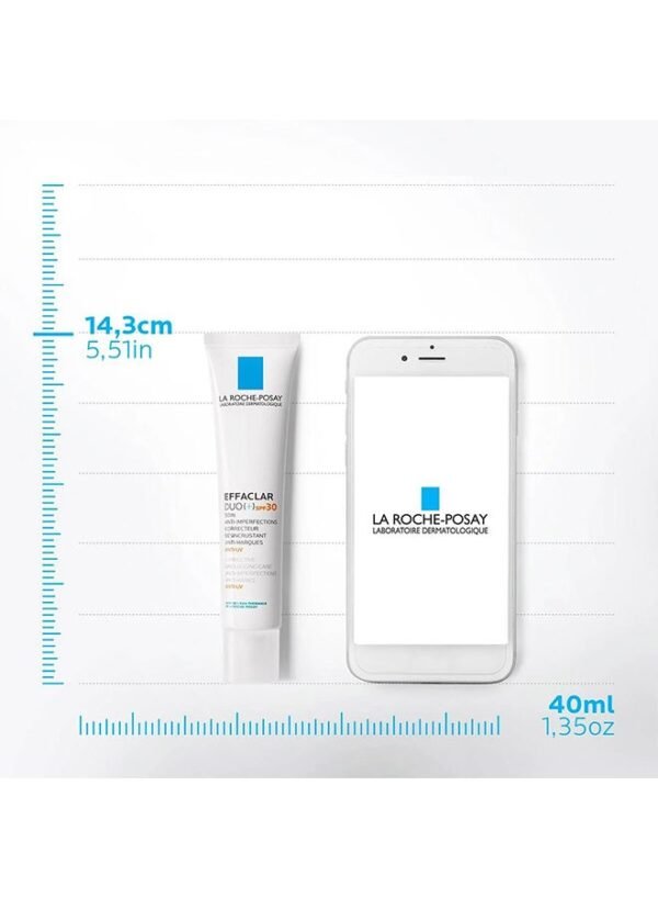La Roche posay Effaclar Duo+ Spf30 Treatment Cream For Oily And Acne Prone Skin 40ml - Image 6