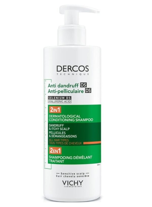 Dercos Anti-Dandruff DS 2 in 1 Shampoo + Condicioner 400ml