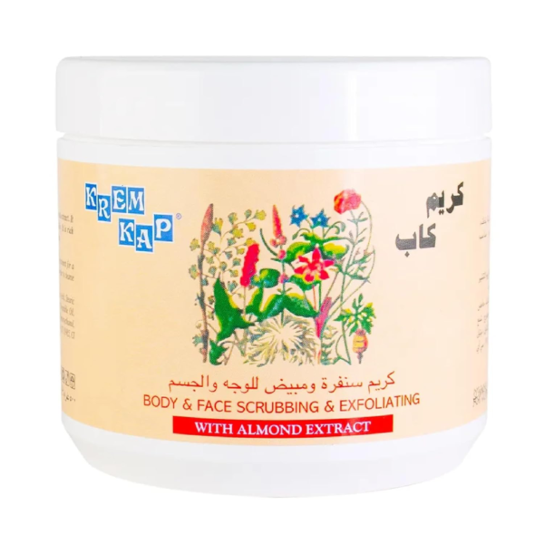 Krem kap Body and Face Exfoliating Scrub, for all skin types, removes dead skin and increases skin smoothness, 500 ml