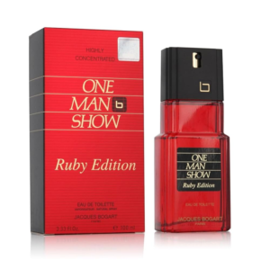 One Man Show Ruby Edition by Jacques Bogart for Men - Eau de Toilette, 100 ml