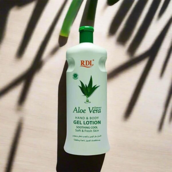 RDL Moisturizing Body and Hand Lotion with Aloe Vera Extract - 600 ml - Image 2